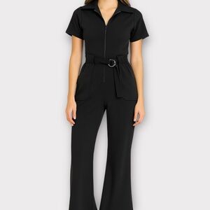 Miracle Eye Women’s California Shake Jumpsuit XL Adjustable Belt Feminine